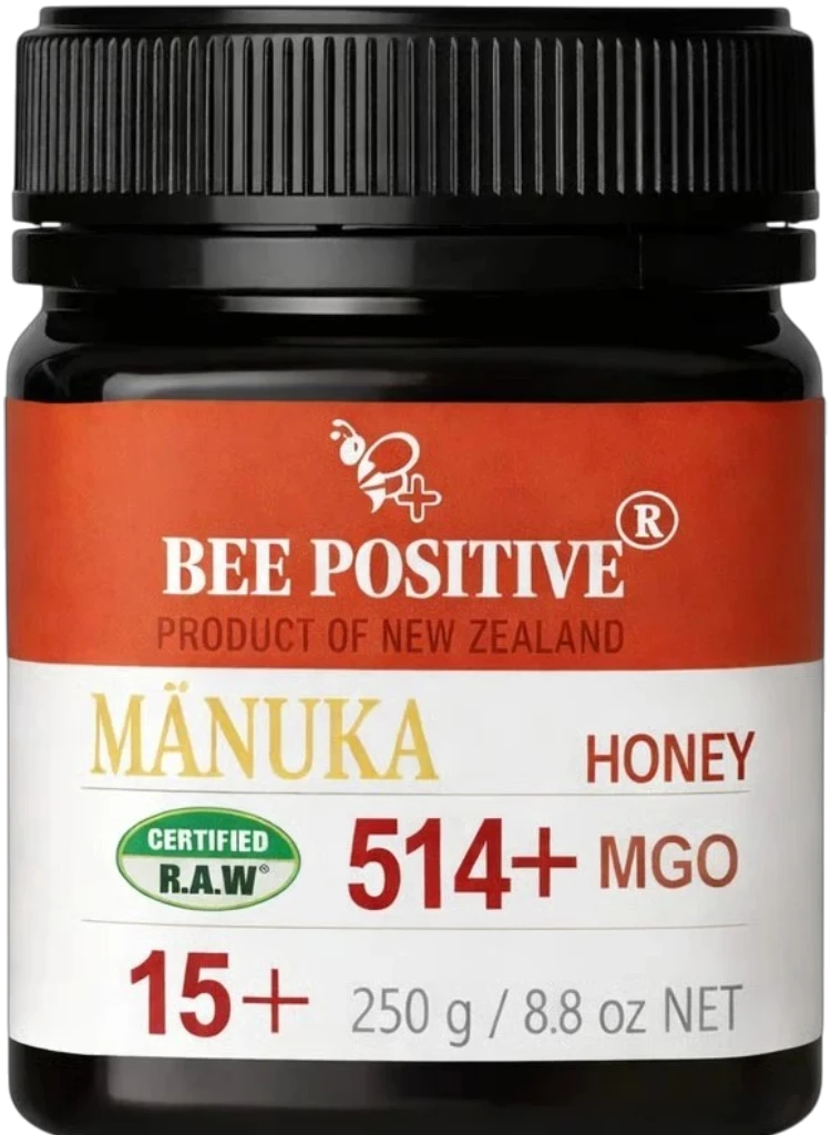 Bee Positive Manuka honey jar